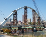 Center Street Pedestrian Bridge - Genesis Structures