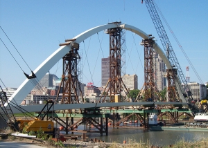 Center Street Pedestrian Bridge - Genesis Structures